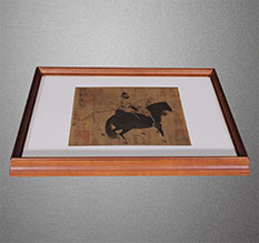 潍坊市书画装裱配框服务案例